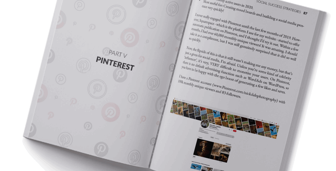 Pinterest platform module image