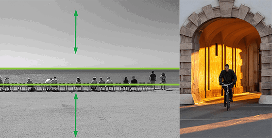 Framing composition examples