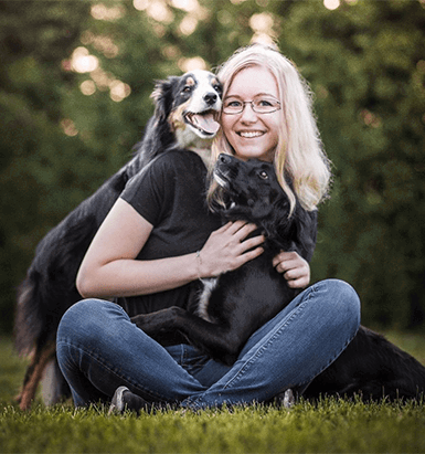 Tamara Kedves, award-winning dog photographer and dog trainer