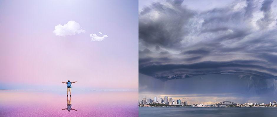 Sky photography collage 1