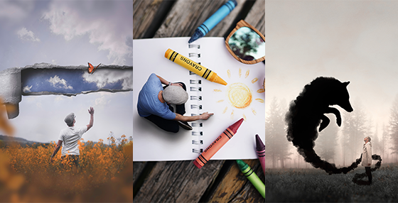 Three Creative Visions project examples