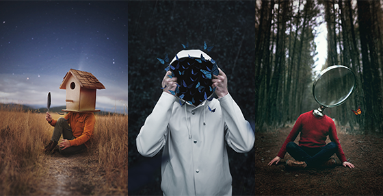 Project examples from the Day In The Life, Enchanted Objects, and Faceless Portraits modules