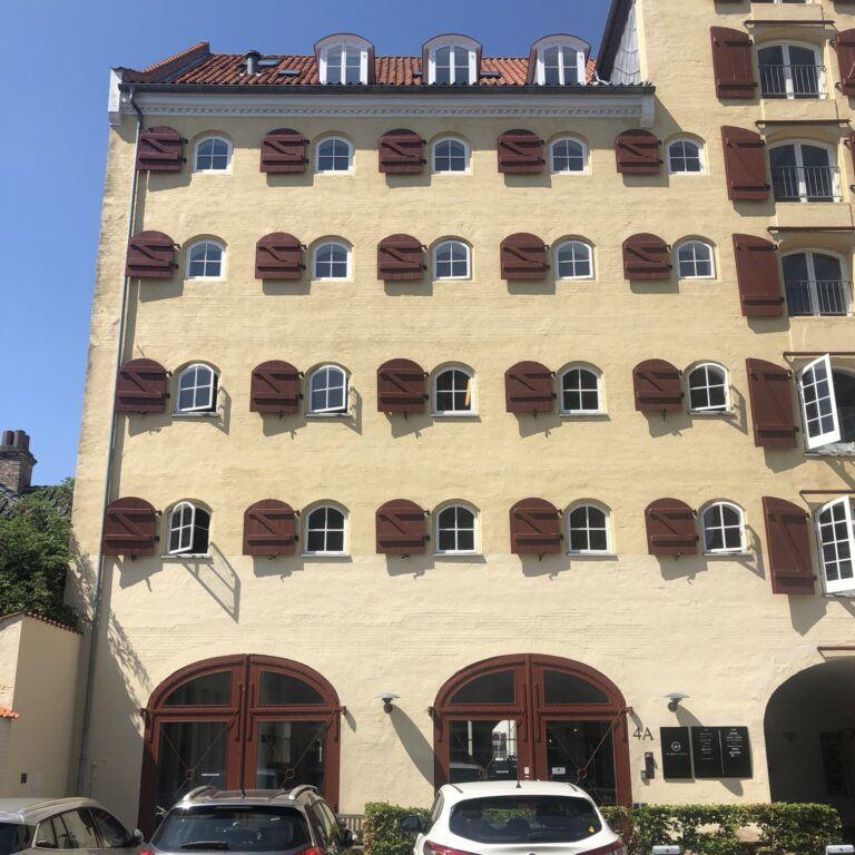 Before image - average building